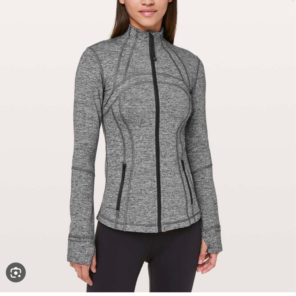 Lululemon define jacket size 4 grey